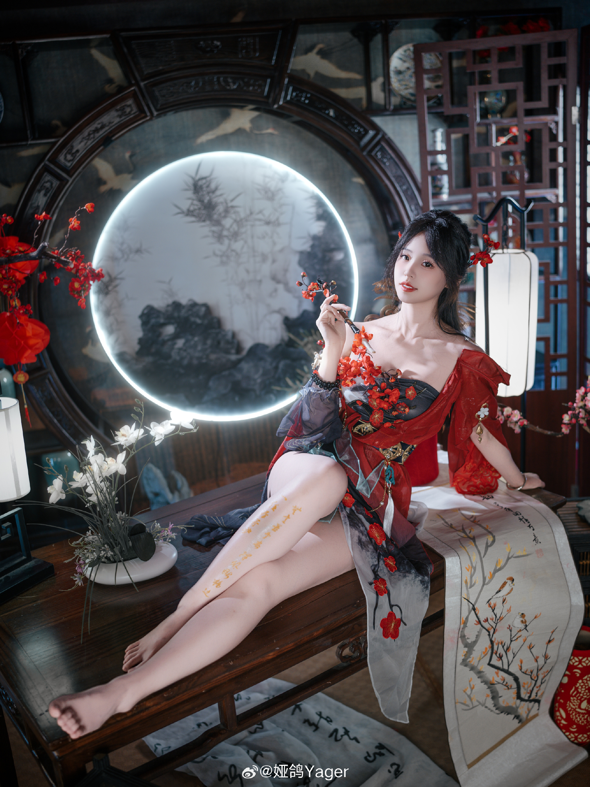 j9九游真人游戏第一平台新年戒色别搞👍永劫主持娅鸽晒照：一片雪白摄人心魄🥵