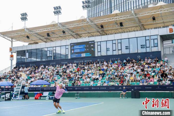 2025广州南沙国际网球挑战赛举行男单、男双决赛